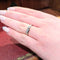 Bague 54 Solitaire - Bague en or blanc et diamants 58 Facettes 28793