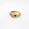 Bague 50 Bague en or jaune 18 carats, diamants et rubis 58 Facettes 29011