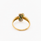 Bague 53 Toi et Moi - Bague en or jaune, émeraudes et diamants 58 Facettes 29047