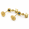 Boucles d'oreilles Boucles d'oreilles étoiles en or jaune et saphirs 58 Facettes 28991