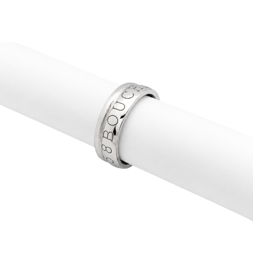 Bague 48 Boucheron - Alliance en or blanc 18 carats 58 Facettes 29869