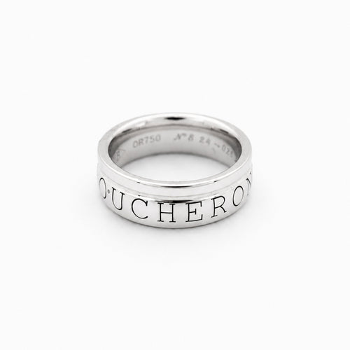 Bague 48 Boucheron - Alliance en or blanc 18 carats 58 Facettes 29869