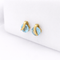 Boucles d'oreilles Boucles d’oreilles en or jaune 18 carats et topazes 58 Facettes 29051