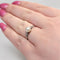 Bague 53 Bague en or blanc avec perle et diamants 58 Facettes 29582