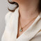 Pendentif Pendentif en or jaune 18 carats et topaze bleue 58 Facettes 29053