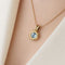 Pendentif Pendentif en or jaune 18 carats et topaze bleue 58 Facettes 29053