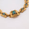 Bracelet Bracelet en or jaune 18 carats et turquoises 58 Facettes 27765