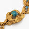 Bracelet Bracelet en or jaune 18 carats et turquoises 58 Facettes 27765
