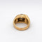 Bague 55 Bague godrons en or jaune 18 carats et diamant 58 Facettes 30295