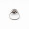 Bague 53 Bague ancienne en or blanc et diamant Art déco 58 Facettes 30485