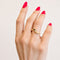 Bague 54 Garel - Bague solitaire en or jaune et diamant 58 Facettes 30885