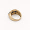 Bague 51.5 Bague bandeau en or jaune, diamants et saphirs 58 Facettes 30891