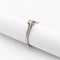 Bague 54 Solitaire - Bague en or blanc et diamant 58 Facettes 31070