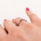 Bague 54 Solitaire - Bague en or blanc et diamant 58 Facettes 31070