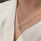 Collier Collier cœur en or jaune et diamants 58 Facettes 30893