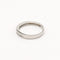 Bague 53 Demi-alliance - Bague en or blanc et diamants princesse 58 Facettes 31889