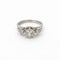 Bague 54 Bague trilogie en or blanc et diamants taille ancienne 58 Facettes 31885