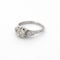 Bague 54 Bague trilogie en or blanc et diamants taille ancienne 58 Facettes 31885