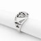Bague 63.5 Flav x Le Diamantaire - Chevalière Chic and Bling en or blanc et diamants 58 Facettes 32227