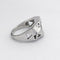 Bague 63.5 Flav x Le Diamantaire - Chevalière Chic and Bling en or blanc et diamants 58 Facettes 32227