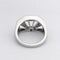 Bague 63.5 Flav x Le Diamantaire - Chevalière Chic and Bling en or blanc et diamants 58 Facettes 32227