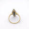 Bague 53 Bague marquise en or jaune, or blanc et diamants 58 Facettes 32190