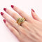 Bague 58 Chaumet Tango - Bague en or jaune 18 carats et diamants 58 Facettes 32617