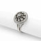 Bague 55 Bague marguerite en or blanc et diamants 58 Facettes 32932