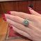Bague 55 Bague marguerite en or blanc et diamants 58 Facettes 32932