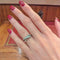 Bague 48 Poiray Tresse - Bague en or blanc et diamants 58 Facettes 32675
