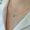 Collier Collier pendentif en or jaune 18 carats et émeraudes 58 Facettes 33142