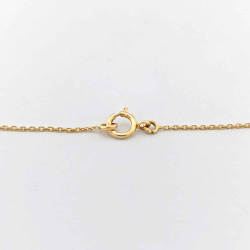Collier Collier pendentif en or jaune 18 carats et émeraudes 58 Facettes 33142