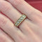 Bague 58 Bague demi-alliance en or jaune 18 carats et diamants 58 Facettes 32619
