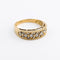 Bague 58 Bague demi-alliance en or jaune 18 carats et diamants 58 Facettes 32619