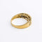 Bague 58 Bague demi-alliance en or jaune 18 carats et diamants 58 Facettes 32619