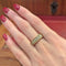 Bague 58 Bague demi-alliance en or jaune 18 carats et diamants 58 Facettes 32619