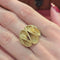 Bague 54 Bague motif corde ondulante en or jaune 58 Facettes 32695