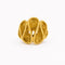 Bague 54 Bague motif corde ondulante en or jaune 58 Facettes 32695