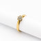 Bague 49 Solitaire - Bague marguerite en or jaune et diamants 58 Facettes 32241