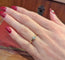 Bague 49 Solitaire - Bague marguerite en or jaune et diamants 58 Facettes 32241
