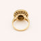 Bague 52 Augis - Bague chevalière en or jaune 18 carats, diamant et rubis 58 Facettes 33094