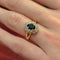 Bague 51 Bague en or jaune 18 carats avec saphir et diamants 58 Facettes 33096