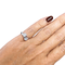 Bague 52 Bague Toi et Moi - Bague diamants en or blanc 58 Facettes 333