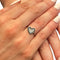 Bague 53 Bague cœur diamants saphirs Vanessa Tugendhaft or blanc 18K 58 Facettes 294