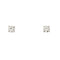 Boucles d'oreilles Boucles d’oreilles puces - Point de lumière en or blanc 18 kt et diamants 0,66 ct 58 Facettes 421