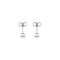 Boucles d'oreilles Boucles d’oreilles puces - Point de lumière en or blanc 18 kt et diamants 0,66 ct 58 Facettes 421