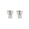 Boucles d'oreilles Boucles d’oreilles puces - Point de lumière en or blanc 18 kt et diamants 0,66 ct 58 Facettes 421