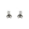 Boucles d'oreilles Boucles d’oreilles puces - Point de lumière en or blanc 18 kt et diamants 0,66 ct 58 Facettes 421