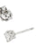 Boucles d'oreilles Boucles d’oreilles puces - Point de lumière en or blanc 18 kt et diamants 0,66 ct 58 Facettes 421