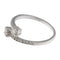 Bague Guidetti - Bague contrarié en or blanc et diamants 0,51 ct 58 Facettes G3636